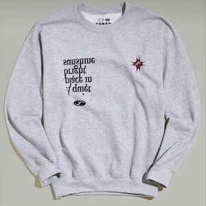 UO Token Quiet Place Crew Neck Sweatshirt